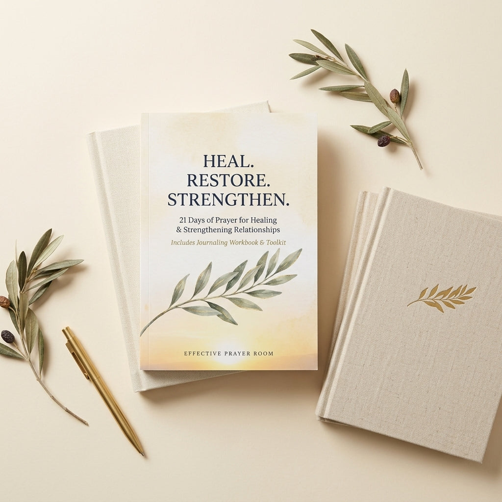 Heal. Restore. Strengthen. 21 Days Prayer For Healing and Strengthening Relationships & Journaling Workbook