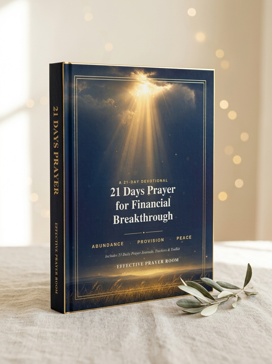Stop Praying in Fear. Start Praying in Faith. 21 Days Prayer For Financial Breakthrough with Journaling Workbook